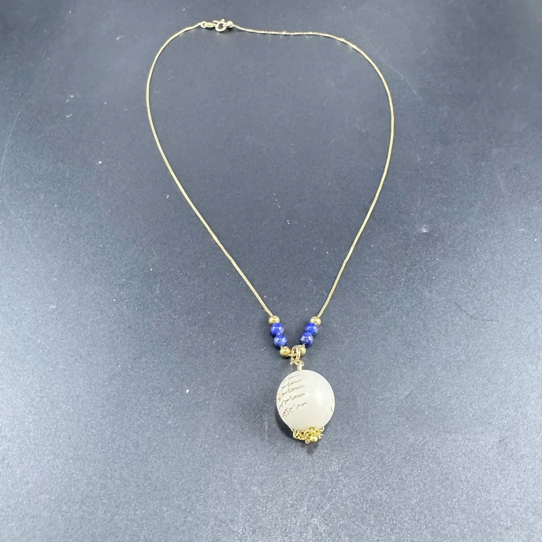 【DIY设计款】DIY0012天然猛犸牙吊坠手链冰料精品