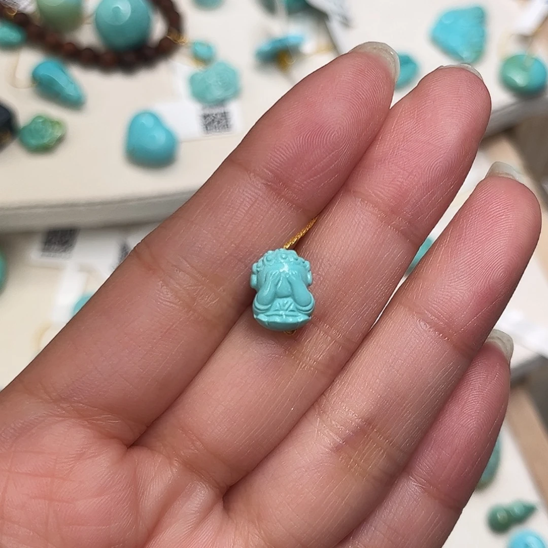 绿松石未镶嵌配饰