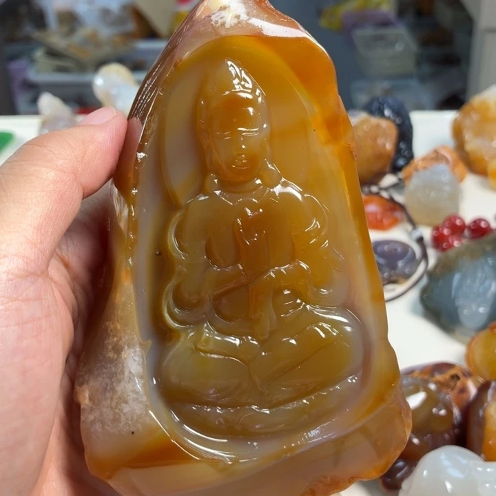 玛瑙/玉髓未镶嵌吊坠(不含链)