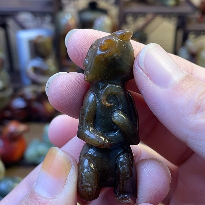 和田玉（糖玉）未镶嵌挂件