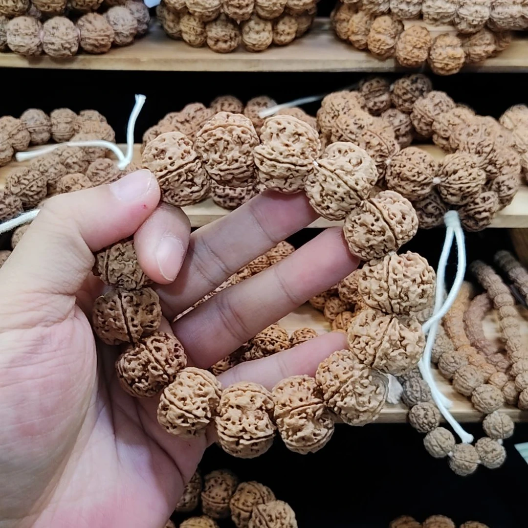 金刚菩提吊坠平头梅花双龙