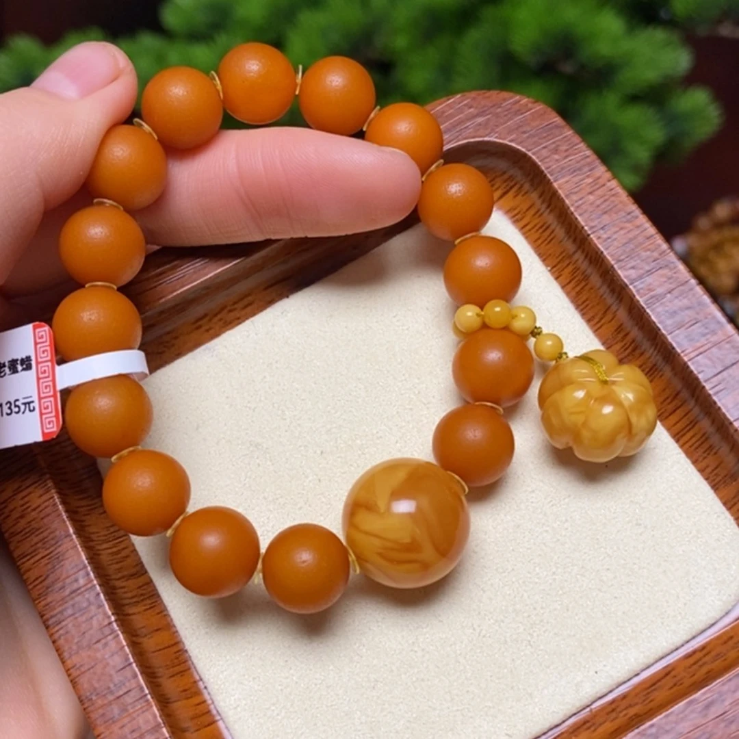 【闪购商品】手链蜜蜡未镶嵌手串