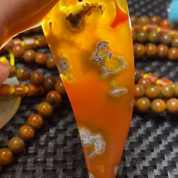 玛瑙/玉髓颈饰未镶嵌用****8