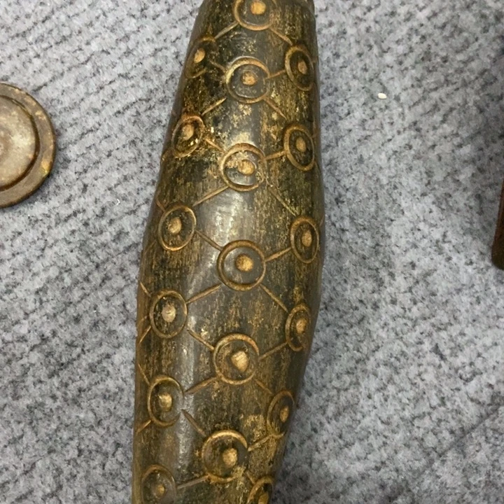 白玉菩提吊坠摆件