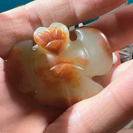 和田玉（糖玉）挂件未镶嵌
