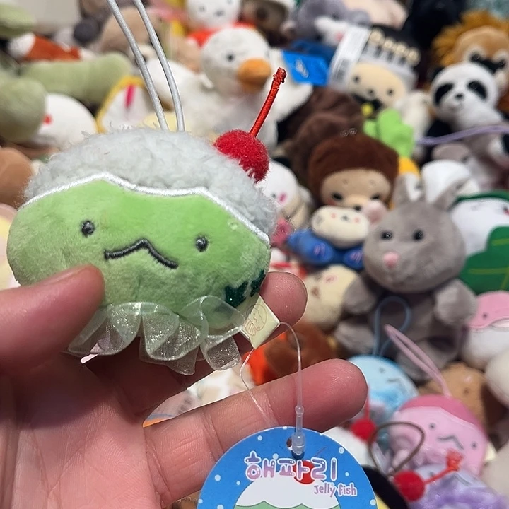 毛绒挂件蛋糕水母