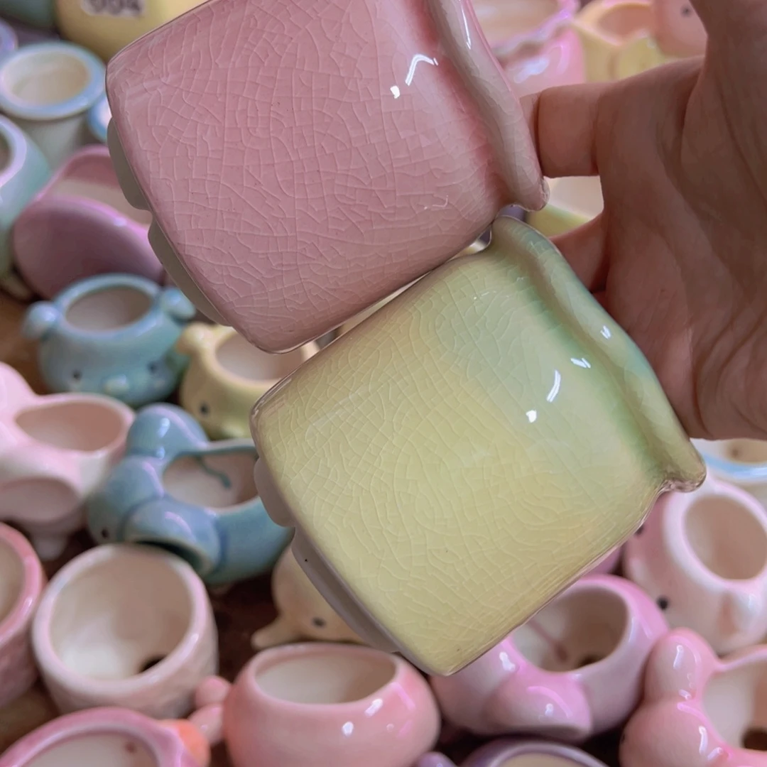 陶瓷花盆当场凑满12包邮