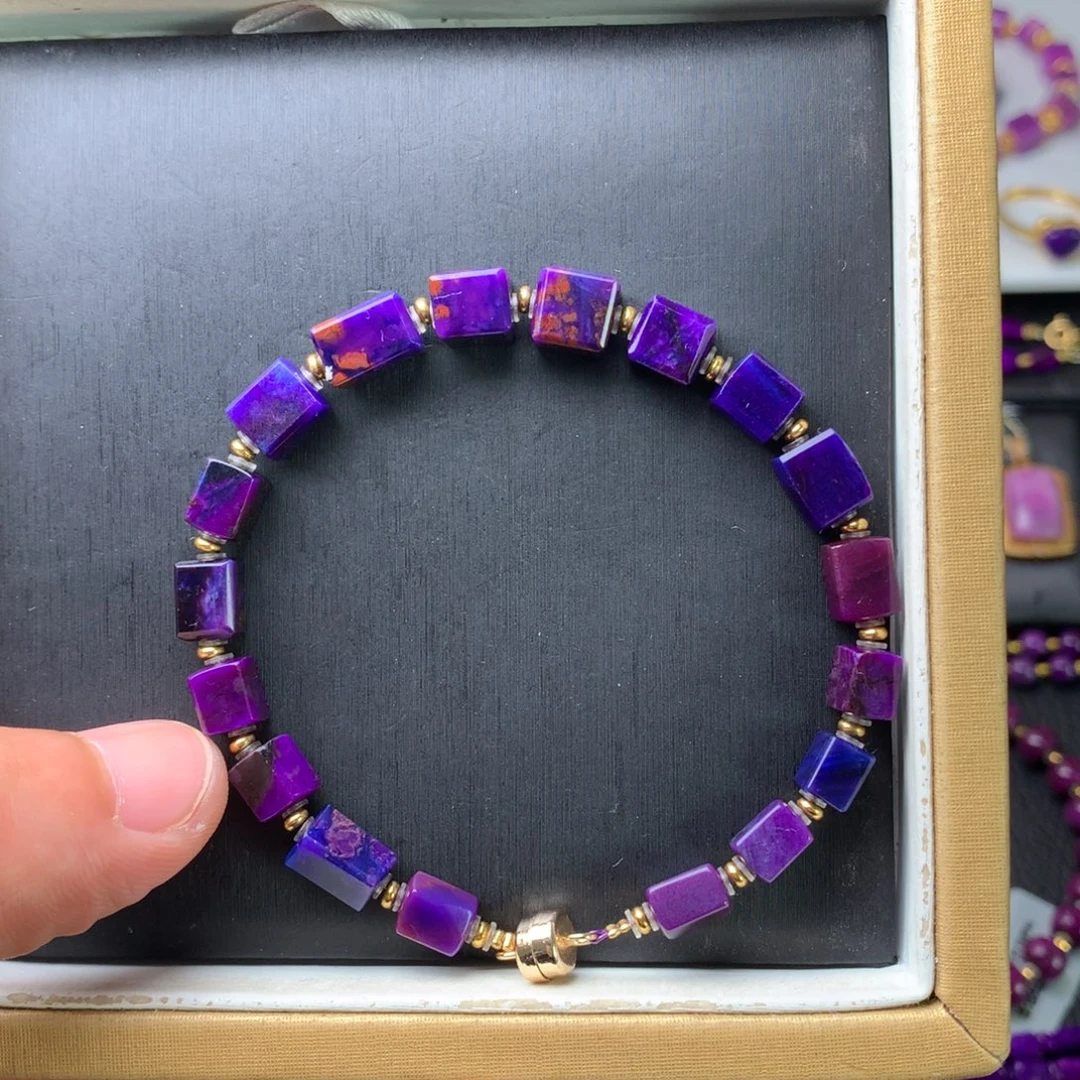 苏纪石（舒俱来）未镶嵌手串