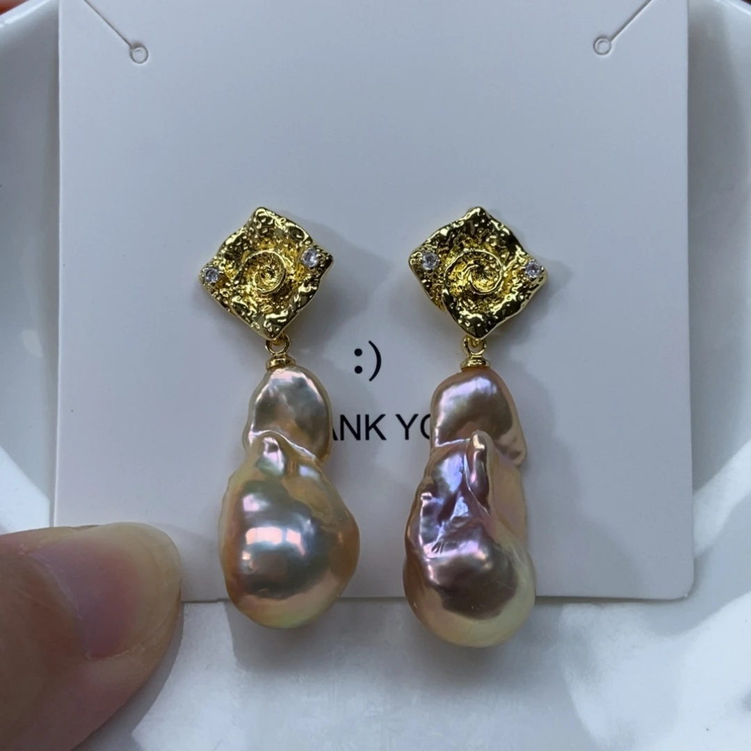 淡水珍珠耳环合金福利178