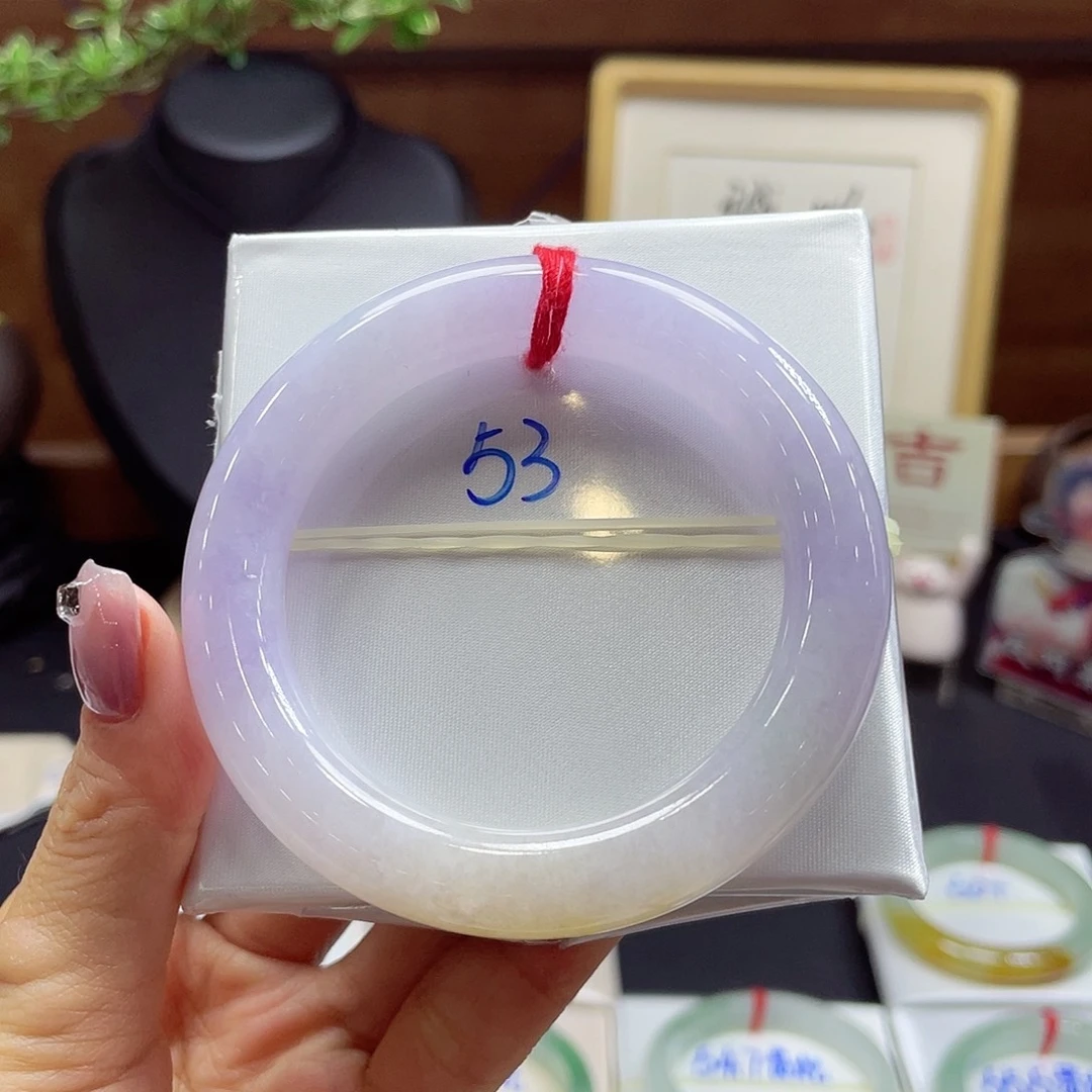 未镶嵌手镯翡翠50 号