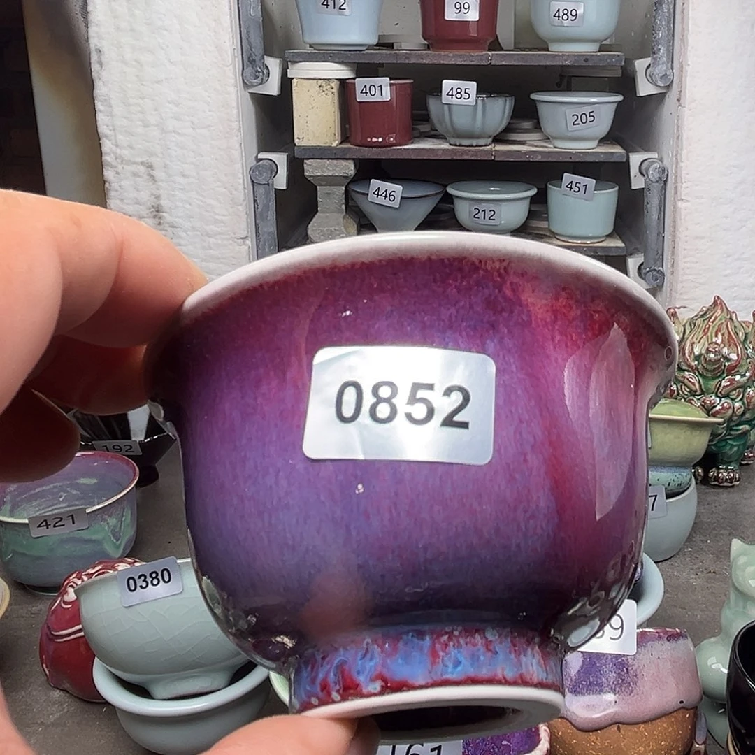 小***倩摆件窑口自销原矿钧瓷