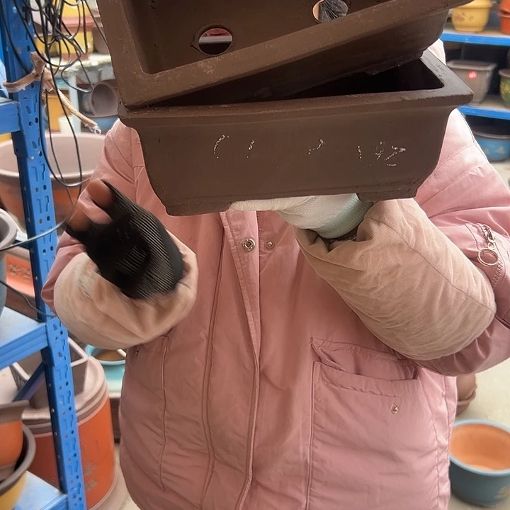 26/26素面马槽花盆花盆