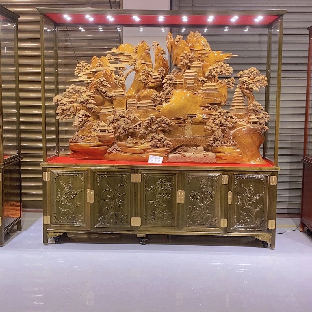 金丝楠今***家金丝楠小叶桢楠摆件