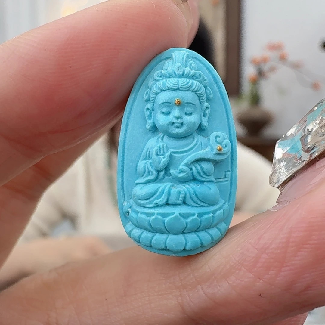绿松石未镶嵌珠宝半成品