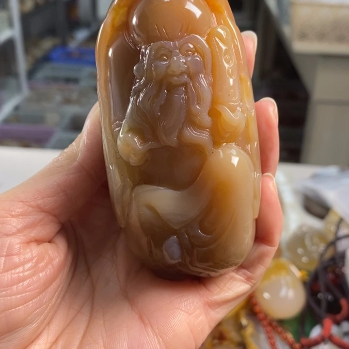 玛瑙/玉髓吊坠(不含链)未镶嵌宁***啦