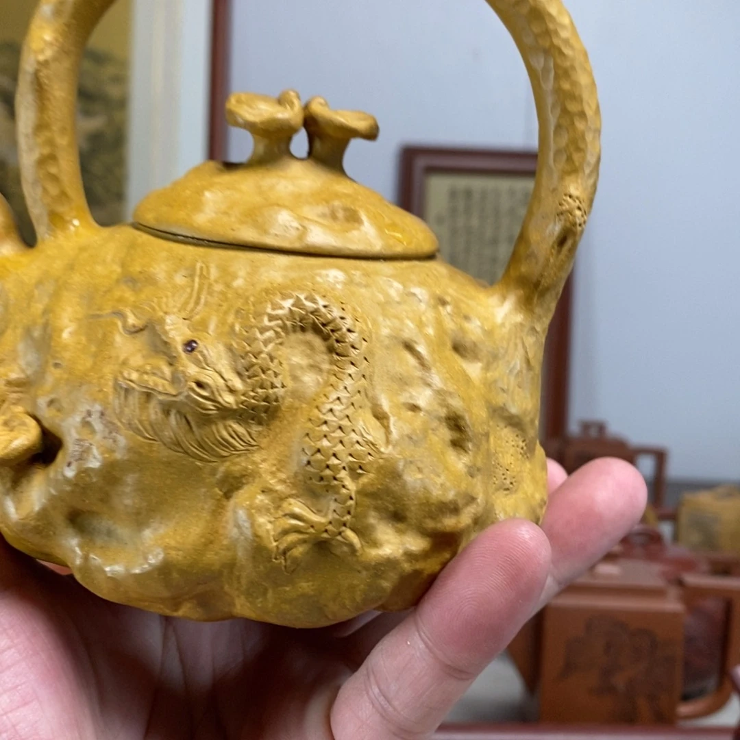 茶壶紫砂高**湖原矿泥料传统工艺制作