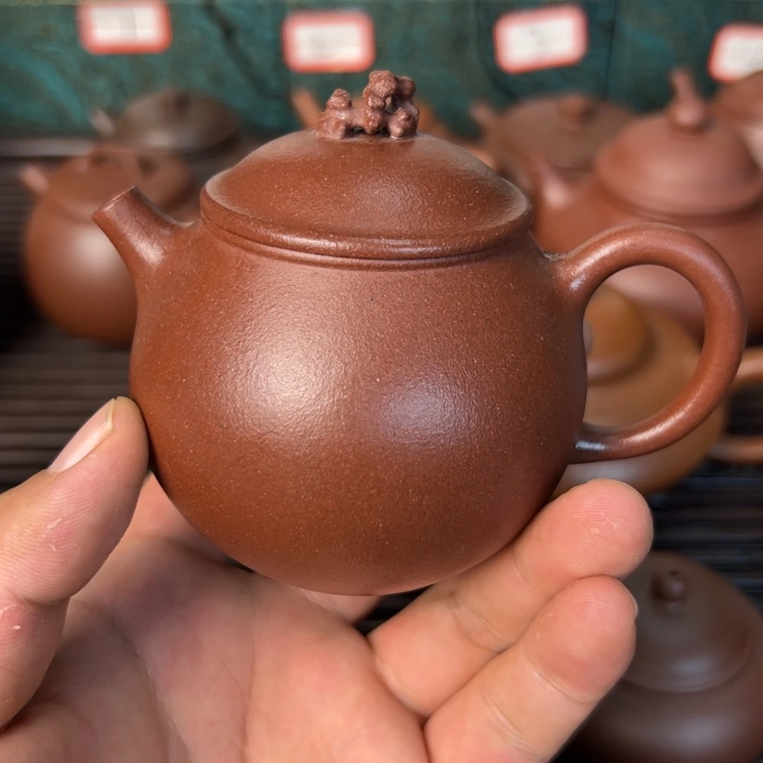 胡***工茶壶紫砂半手工五相