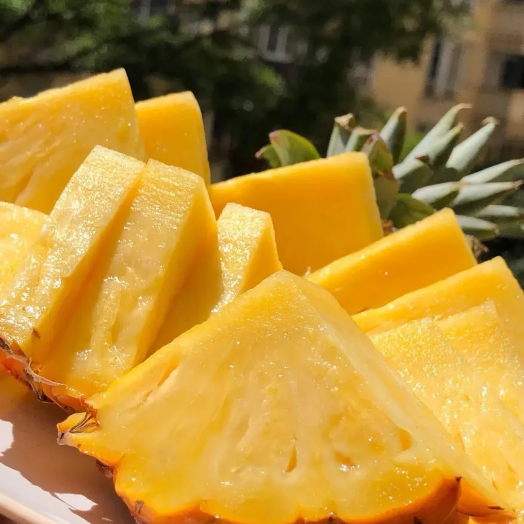 （配送到家）超甜都乐精品凤梨一个
