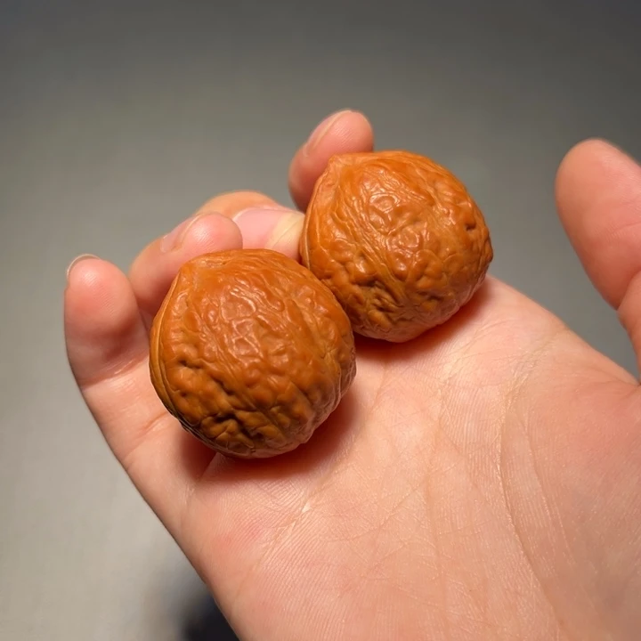 文玩核桃把件石子蛙544