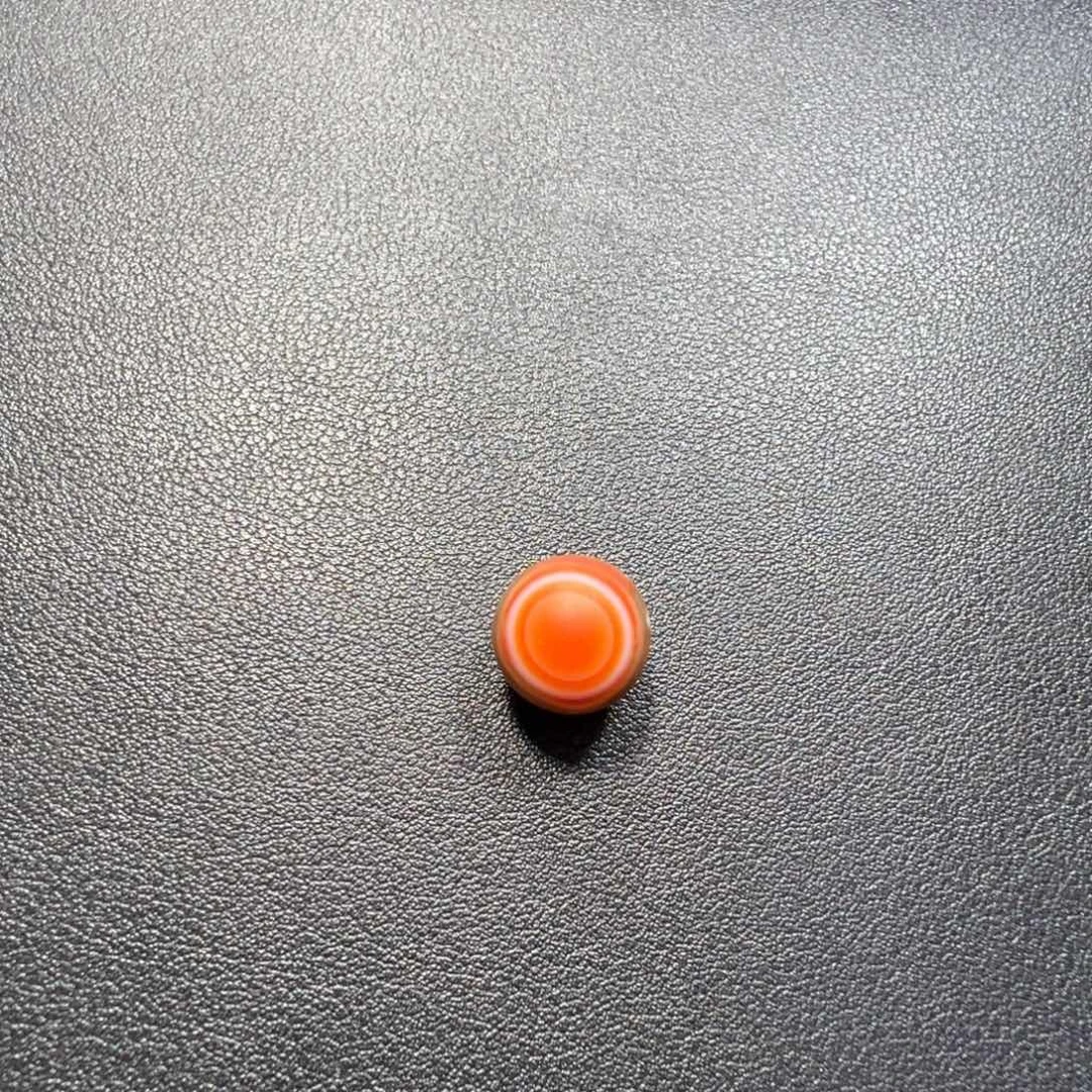 南红玛瑙未镶嵌单珠14天眼