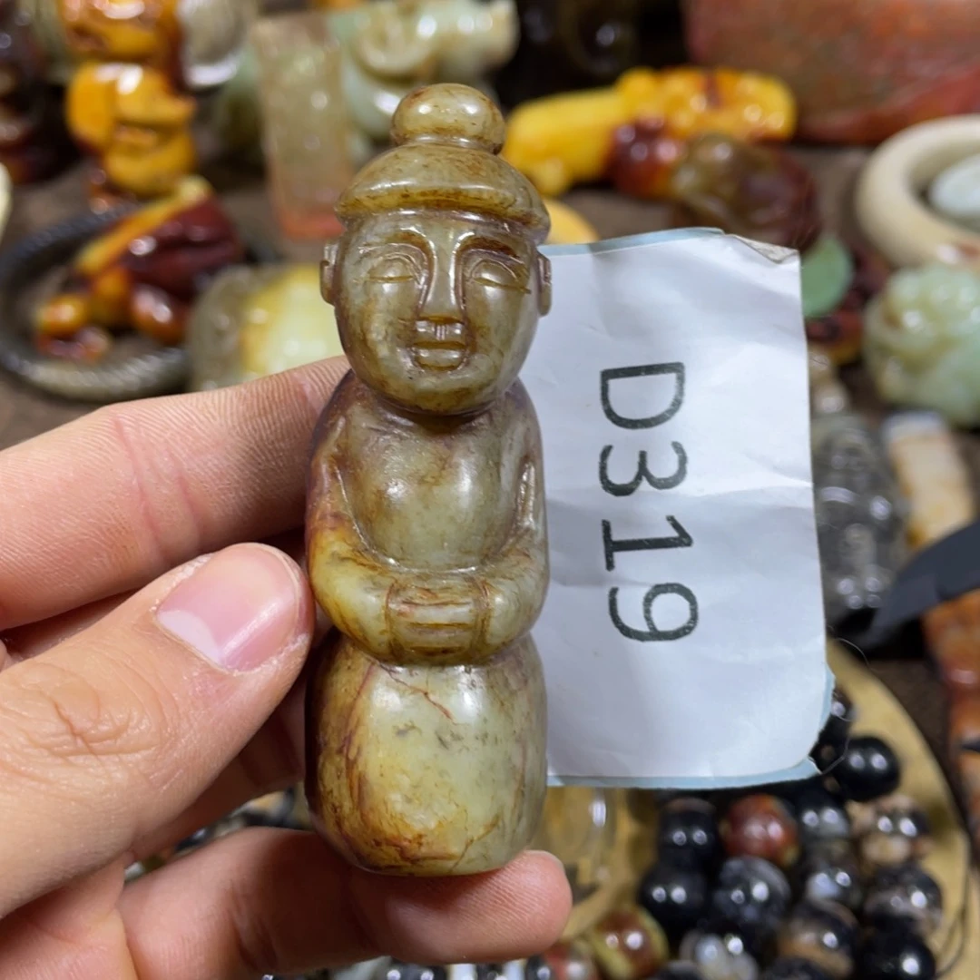 和田玉吊坠(不含链)未镶嵌