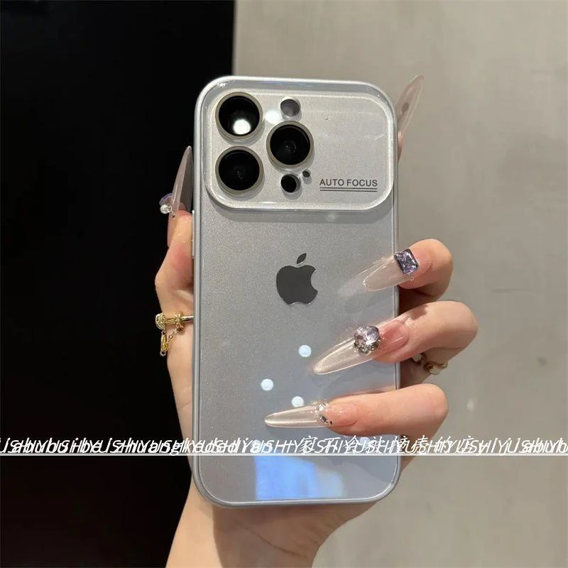 高级秒变17大视窗钢化玻璃适用iPhone16promax手机壳15苹果14硬13