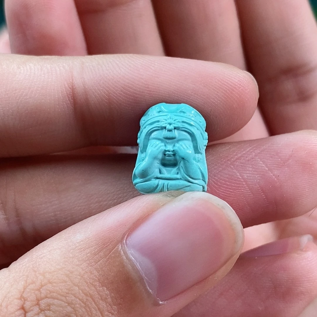 绿松石珠宝奇石未镶嵌