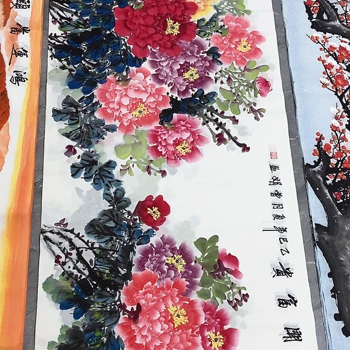 小周画廊的直播间