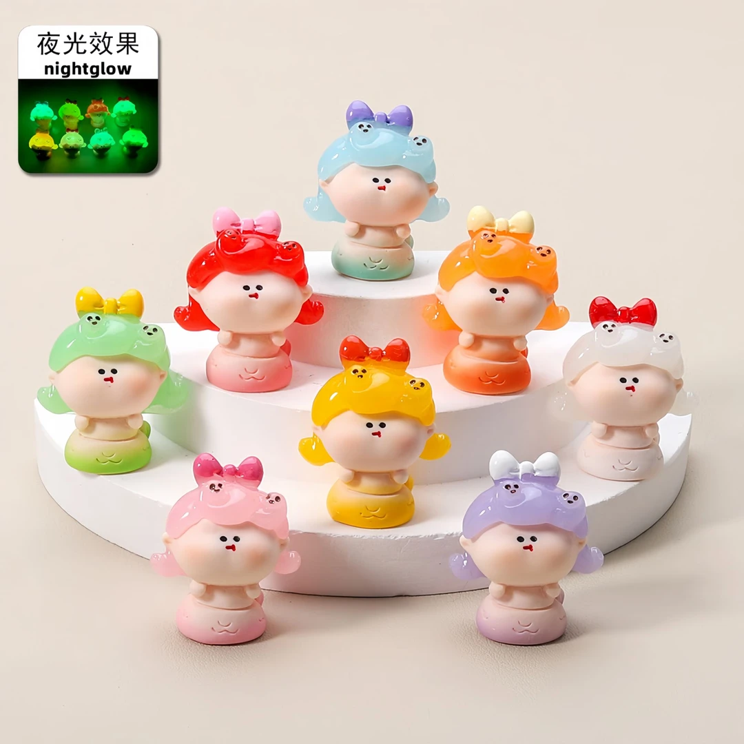 【九宫格】夜光蛇年小蛇莉莉丝diy摆件