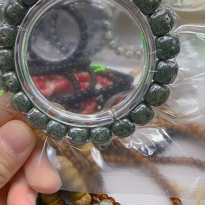 手串星月菩提36灭火绿星月菩提11单圈