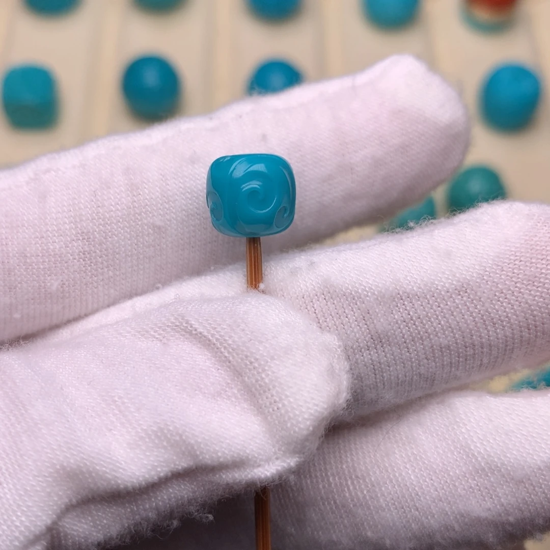 绿松石未镶嵌绿松石博古9.2