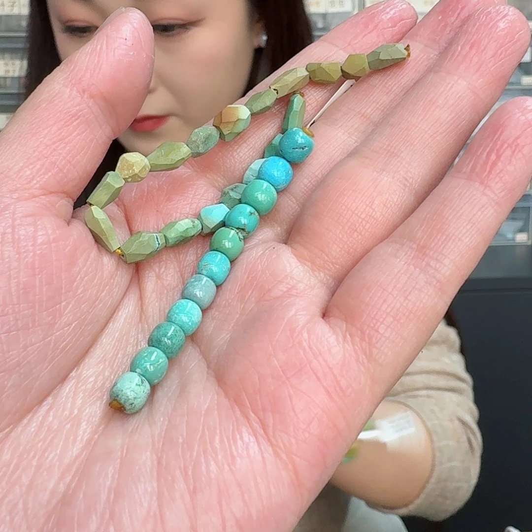 绿松石珠宝奇石未镶嵌