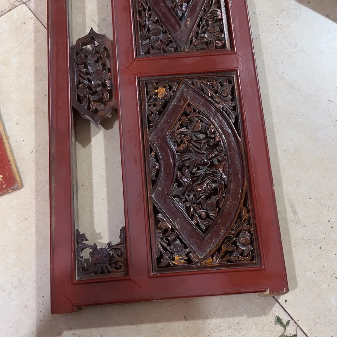 五***马香榧木木雕.花板.家具.古建构件.卡子花.结子