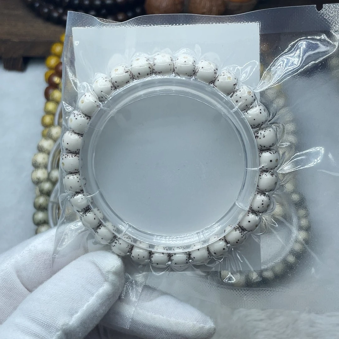 手串星月菩提原生态8✖️7通体留白