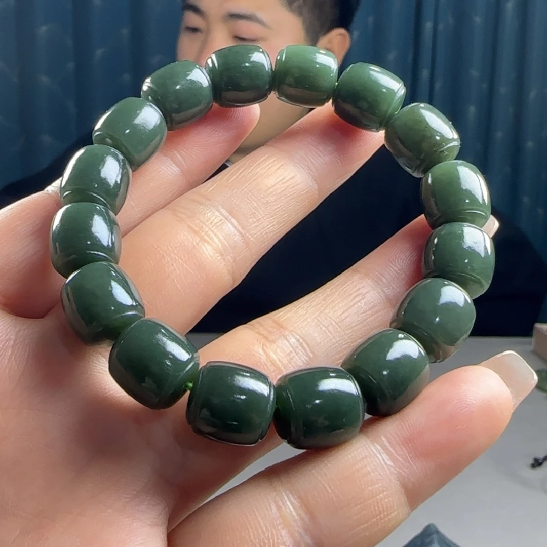 和田玉未镶嵌手串