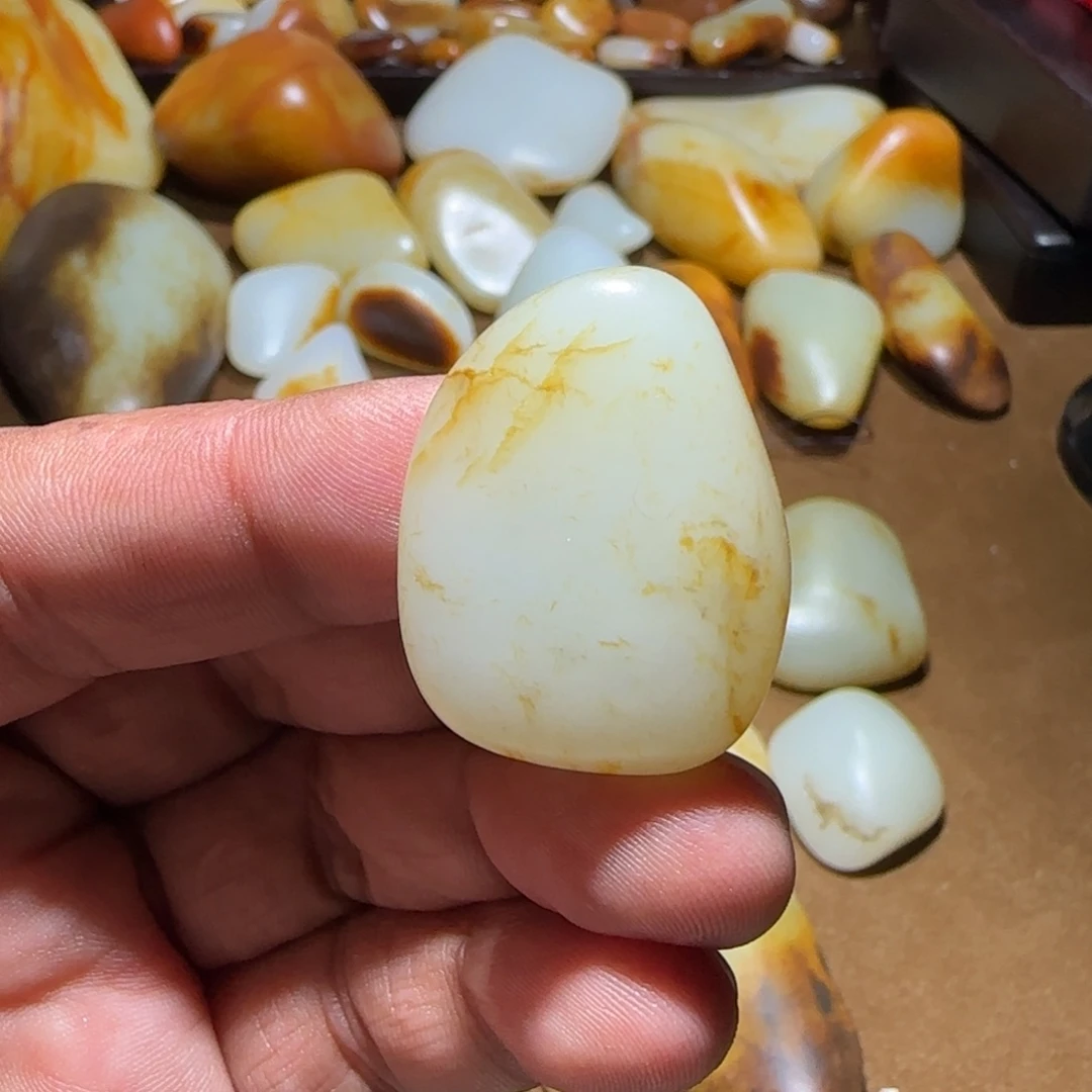 记***行和田玉（白玉）未镶嵌颈饰