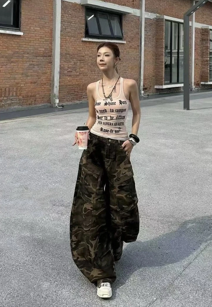 9511迷彩工装弯刀美式高街迷彩