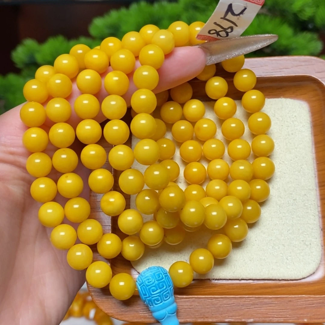 【闪购商品】未镶嵌蜜蜡手链手串