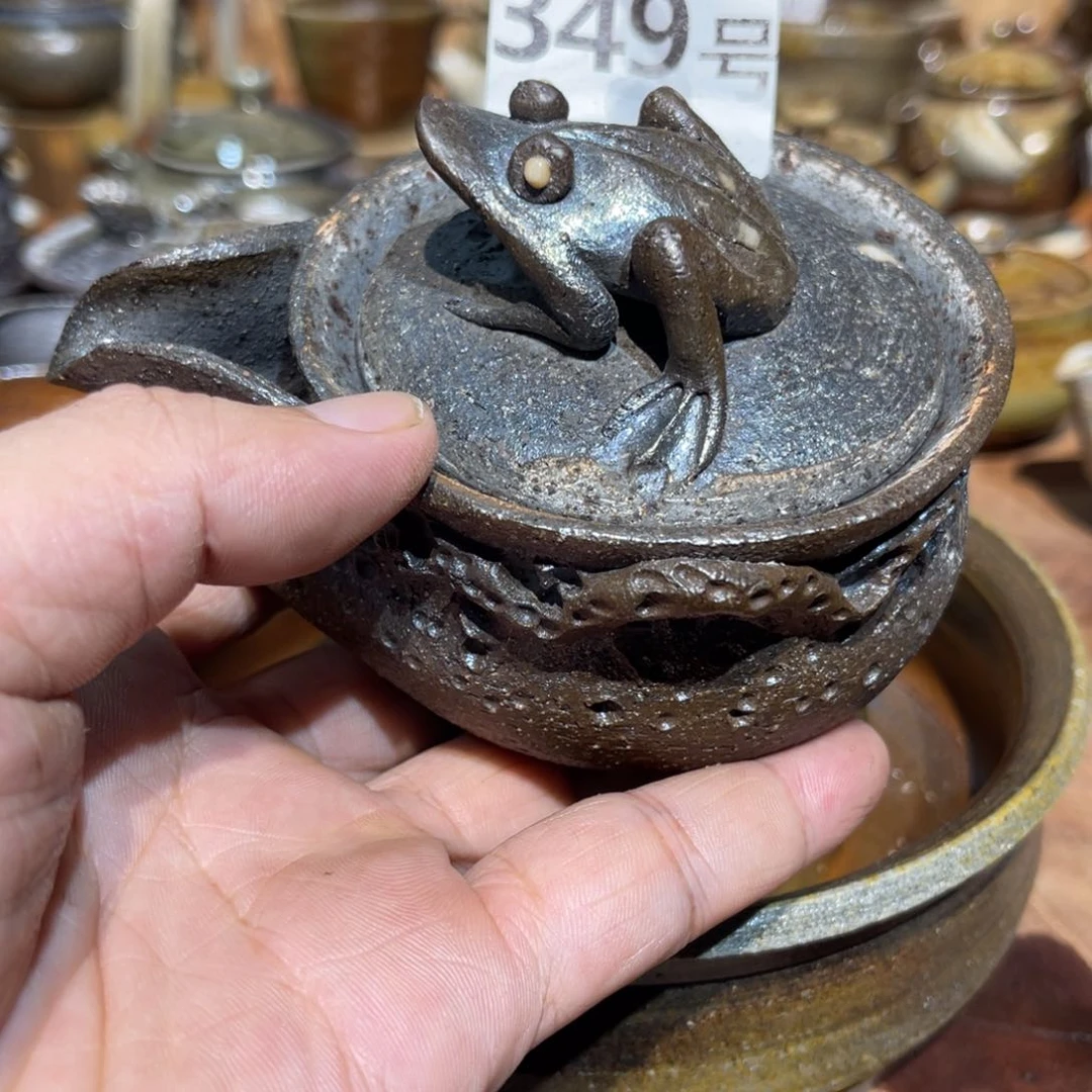 纯手工柴烧宝瓶晨阳出品