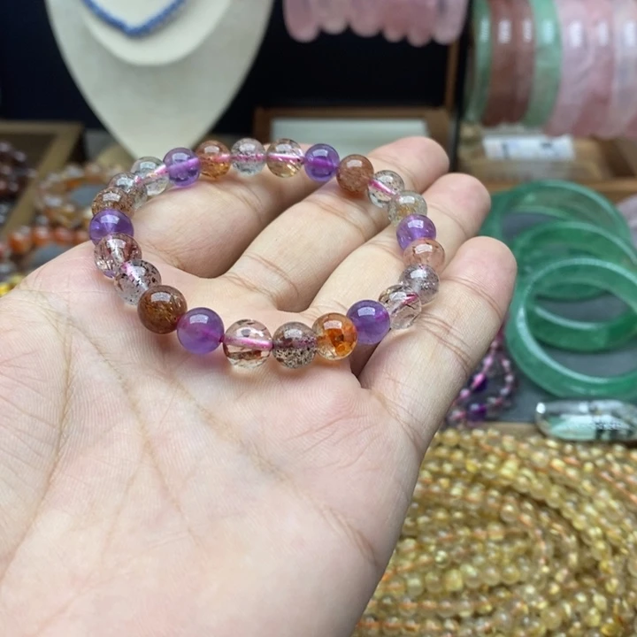 水晶手链未镶嵌超七