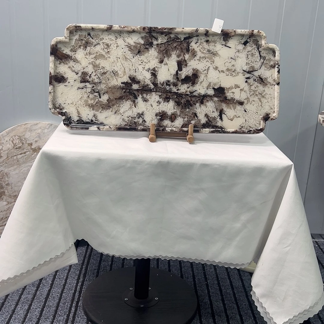 石材潘多拉茶盘 20.30。         302