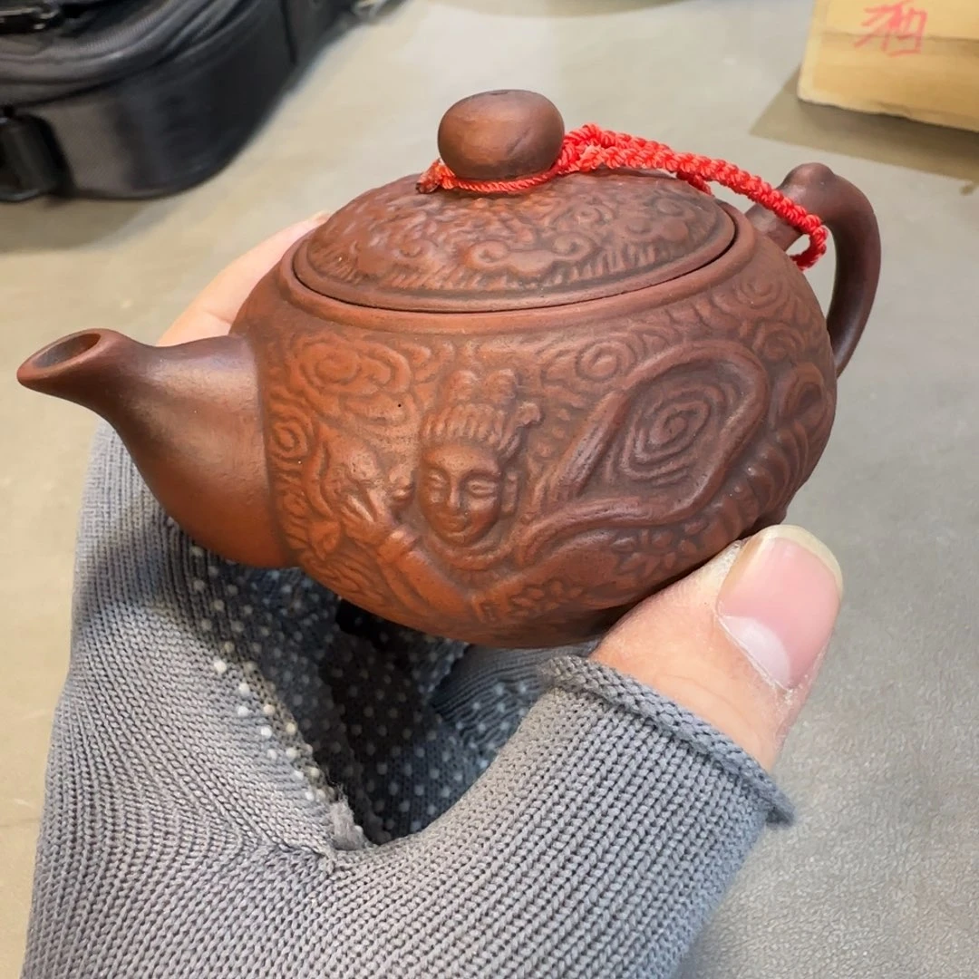 紫砂中古美术装饰工艺品