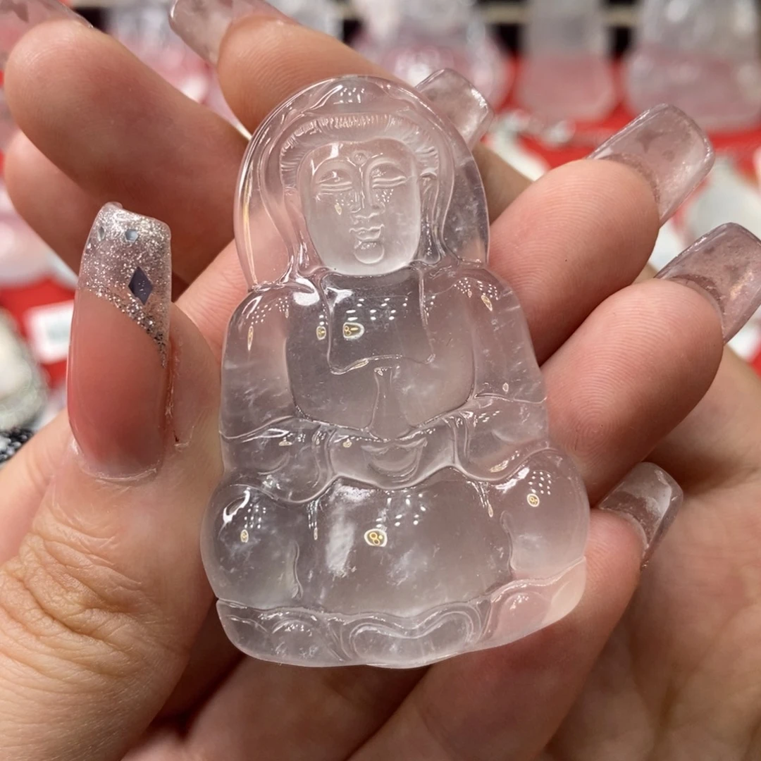 未镶嵌观音石英质玉