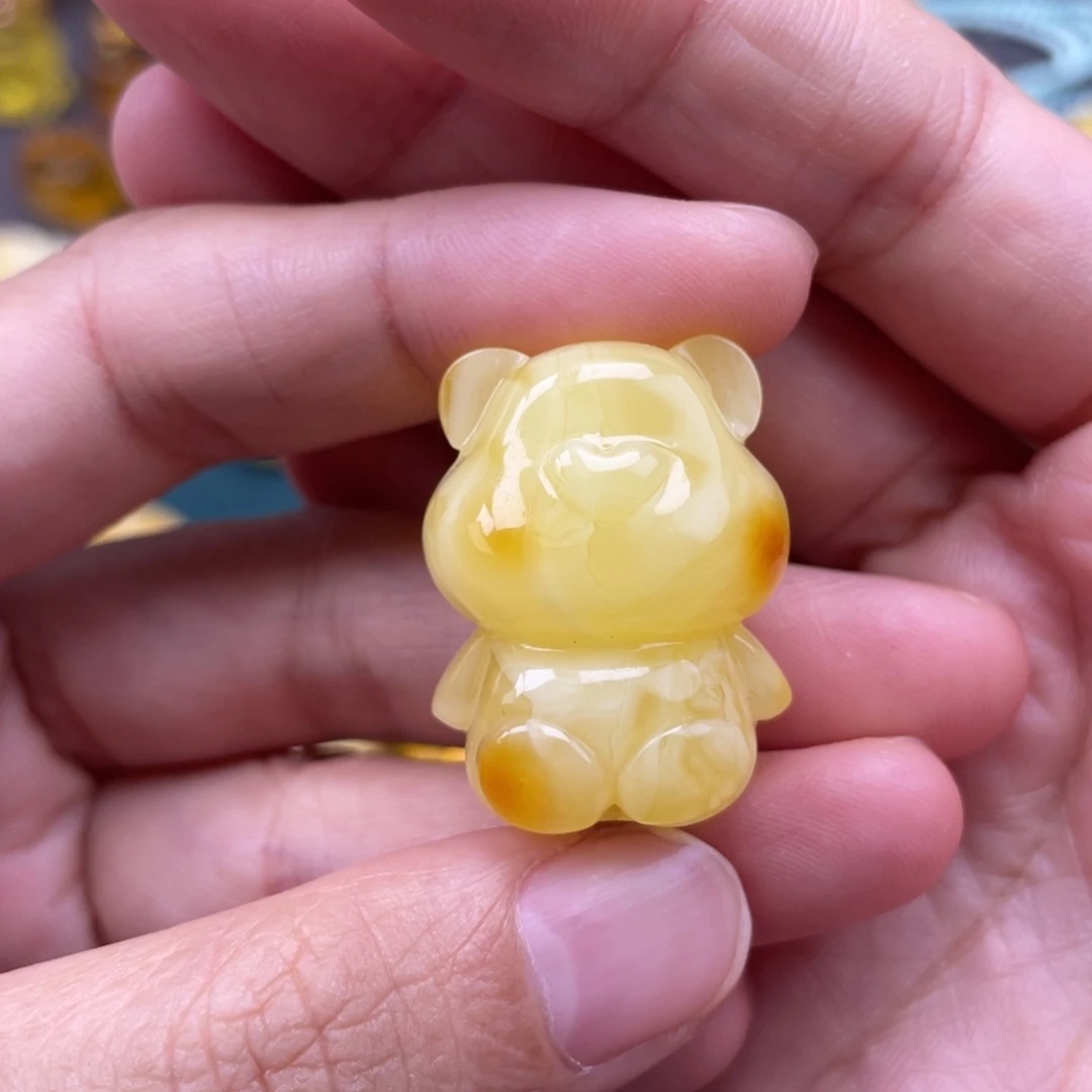 裸石琥珀未镶嵌蜜蜡