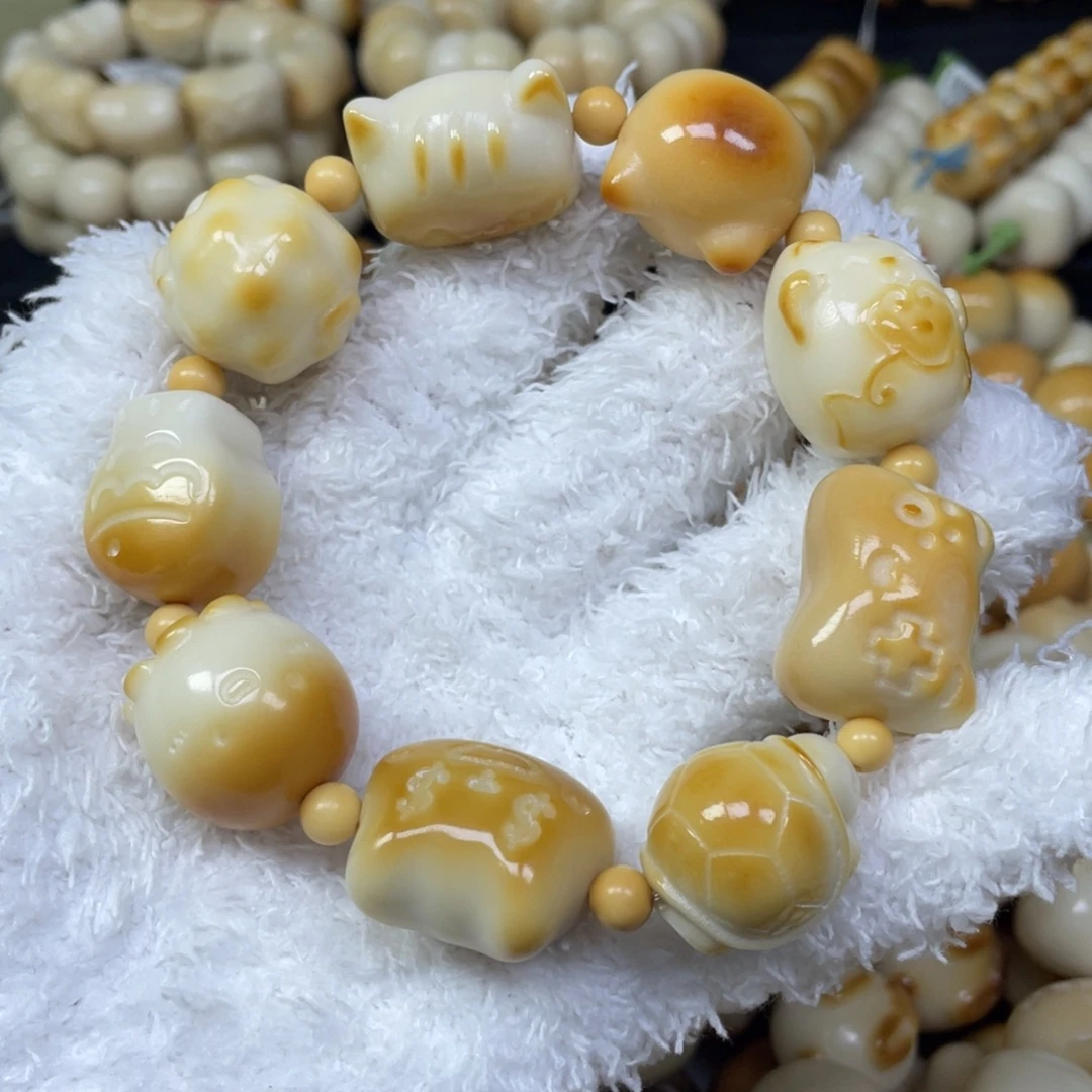 菩提根/象牙果手串11.26.34微瑕混搭