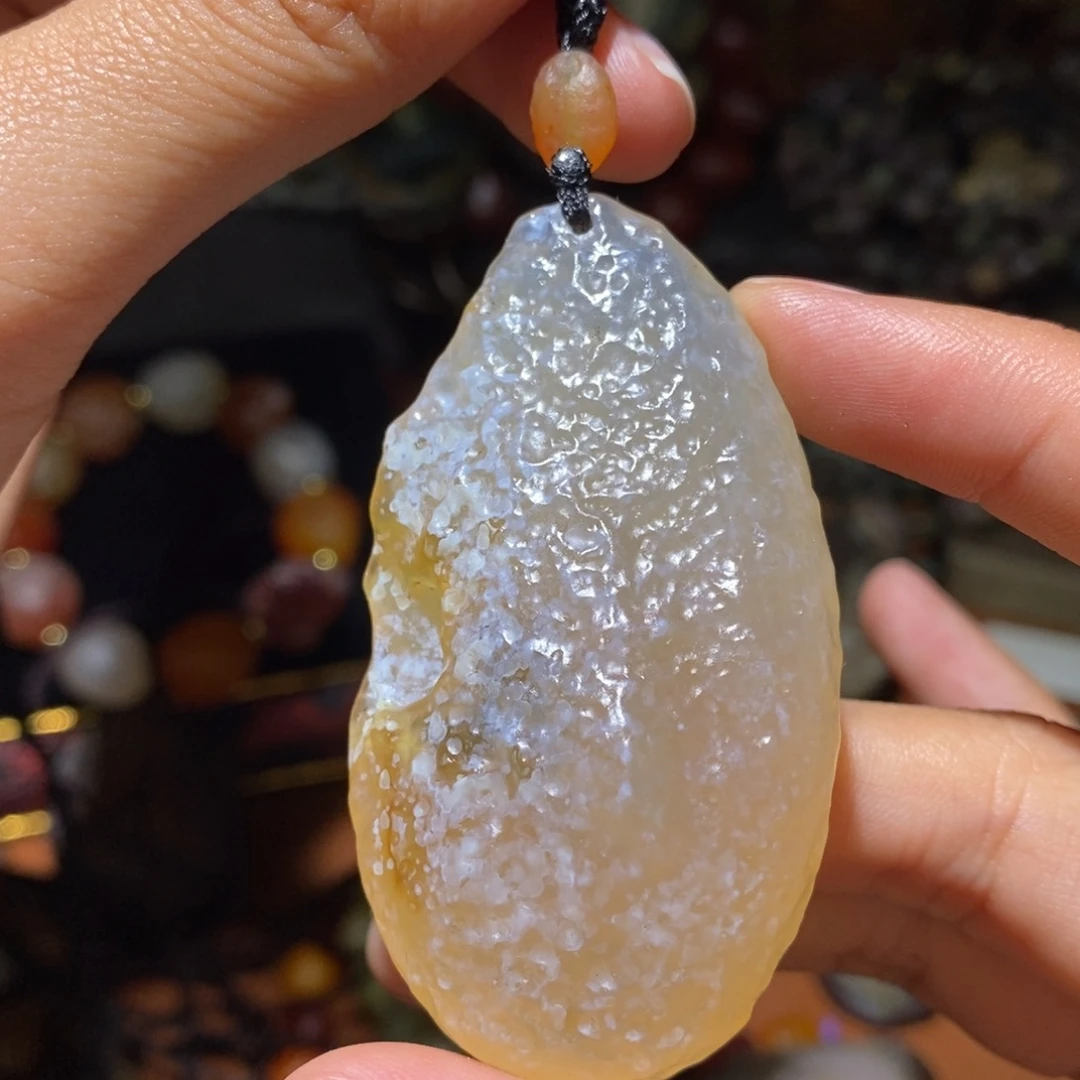 未镶嵌玛瑙/玉髓珠宝半成品