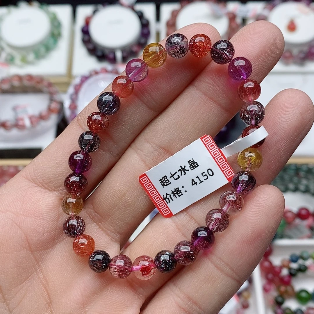 未镶嵌手链水晶水晶单圈手链未镶嵌