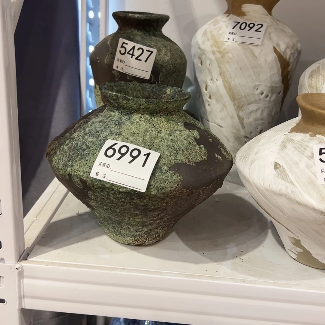 瓶6991高 16口6陶瓷花瓶无孔