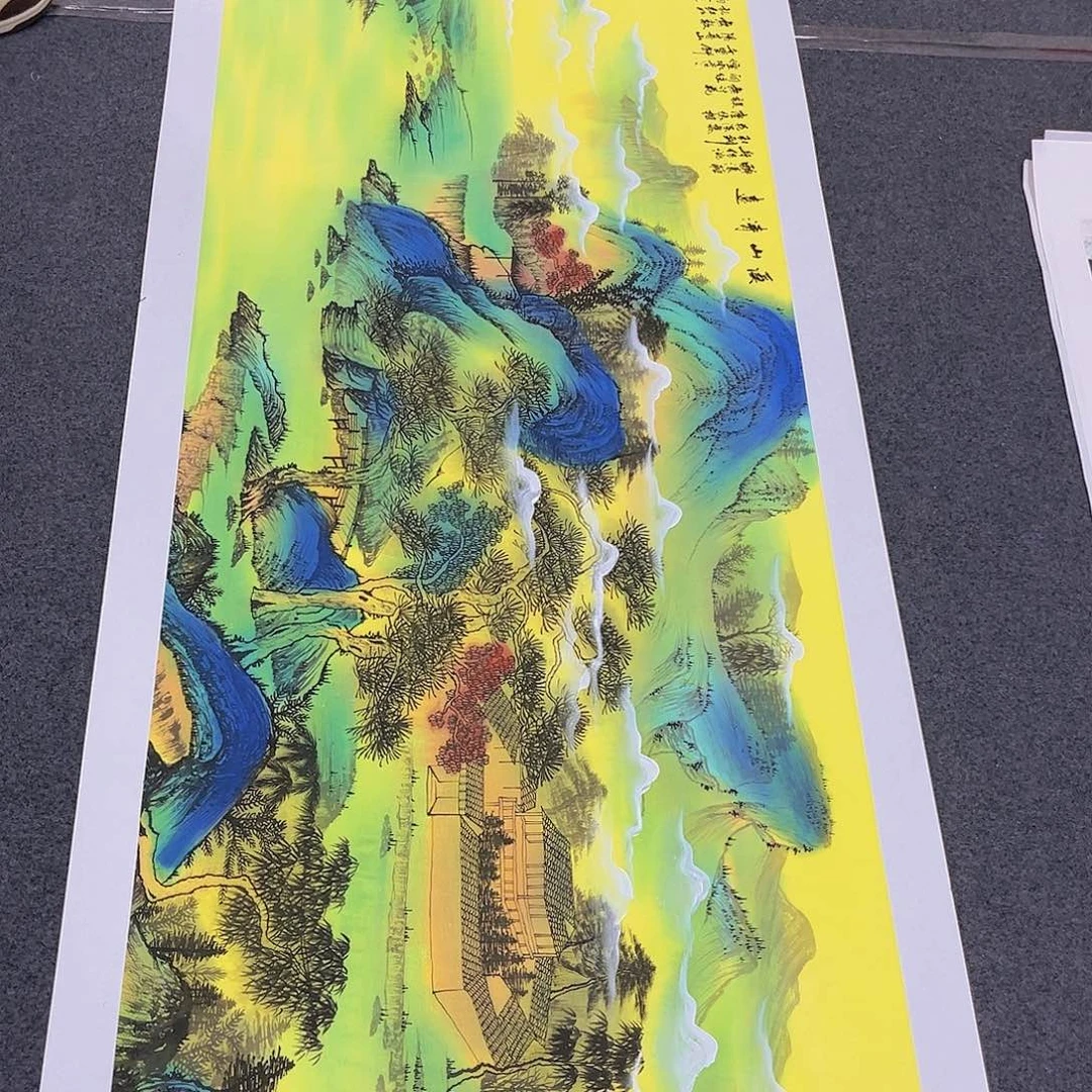 国画国画作品宣纸纯手绘