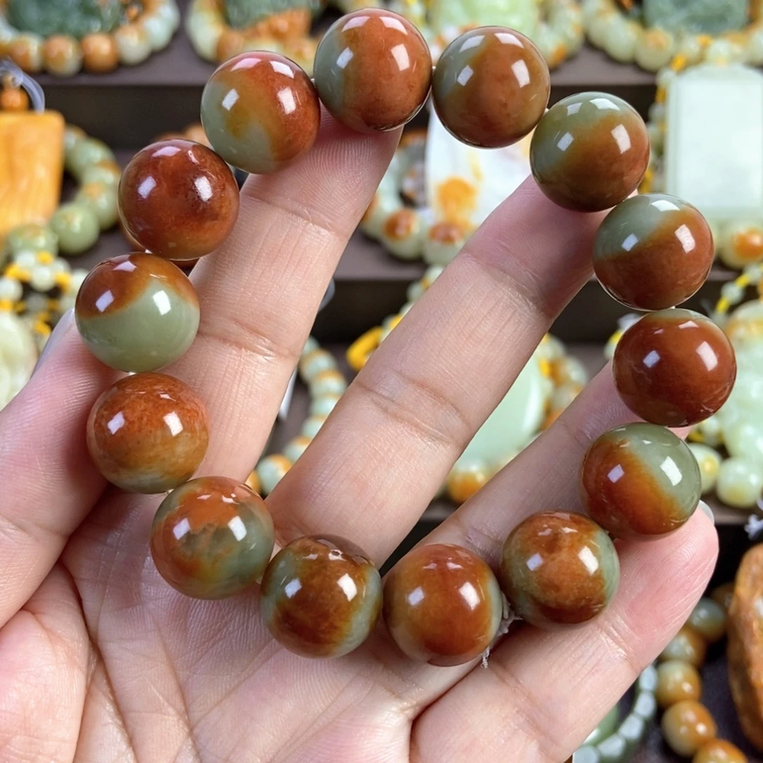 透闪石质玉未镶嵌手串